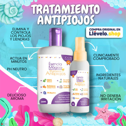 Kit Esencia Mágica® - Tratamiento Antipiojos