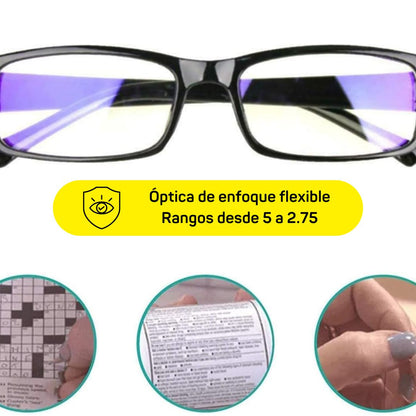 FlexiFocus® Lentes Autoajustables para Lectura y Trabajo