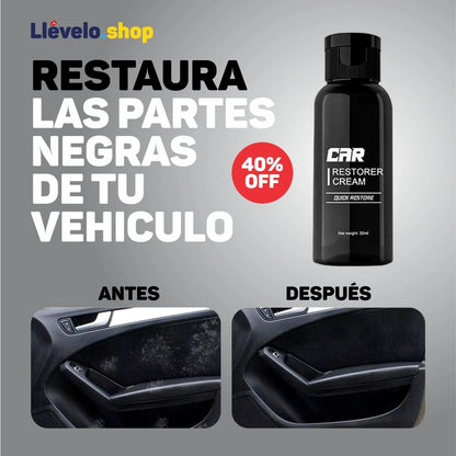 Restaurador de Partes Negras para Vehículos