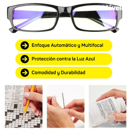 FlexiFocus® Lentes Autoajustables para Lectura y Trabajo