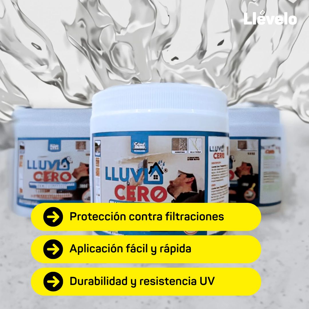 Lluvia cero® Sellador Impermeabilizante X 1000 ML