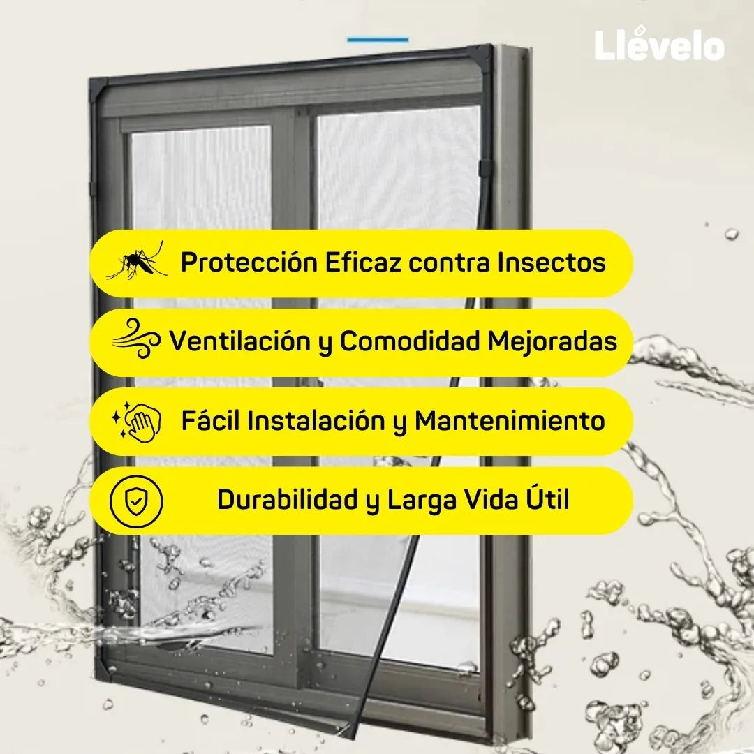 BugBlocker® Malla Protectora para Ventanas