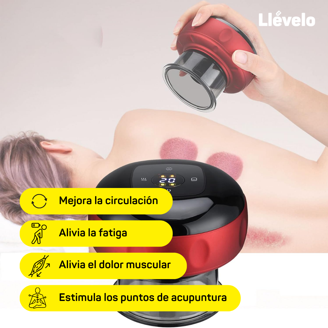 RelaxSuction® Masajeador de Ventosas Recargable