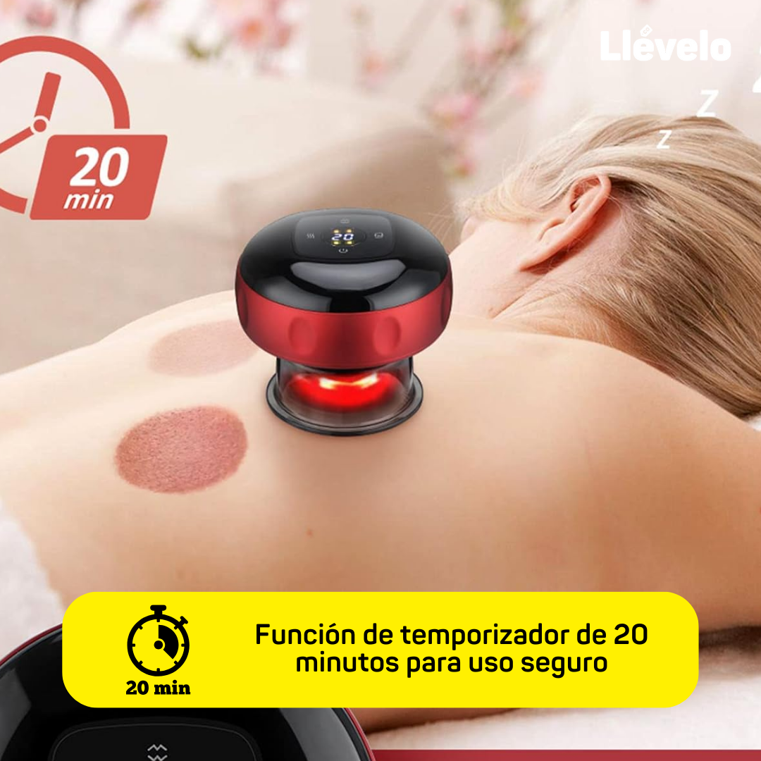 RelaxSuction® Masajeador de Ventosas Recargable