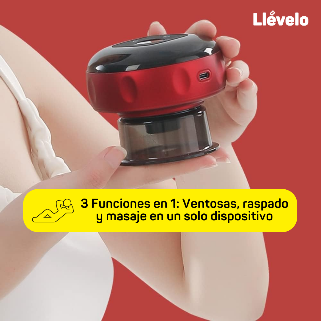 RelaxSuction® Masajeador de Ventosas Recargable