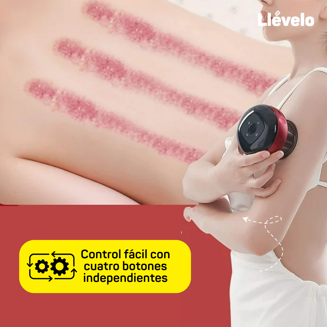 RelaxSuction® Masajeador de Ventosas Recargable