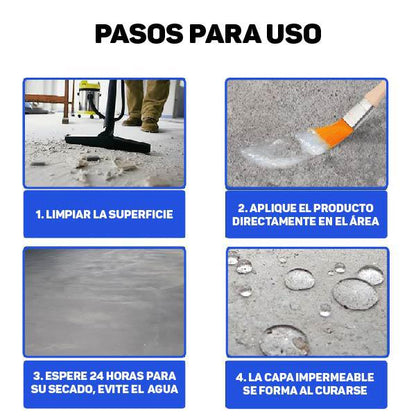 Lluvia cero® Sellador Impermeabilizante X 1000 ML